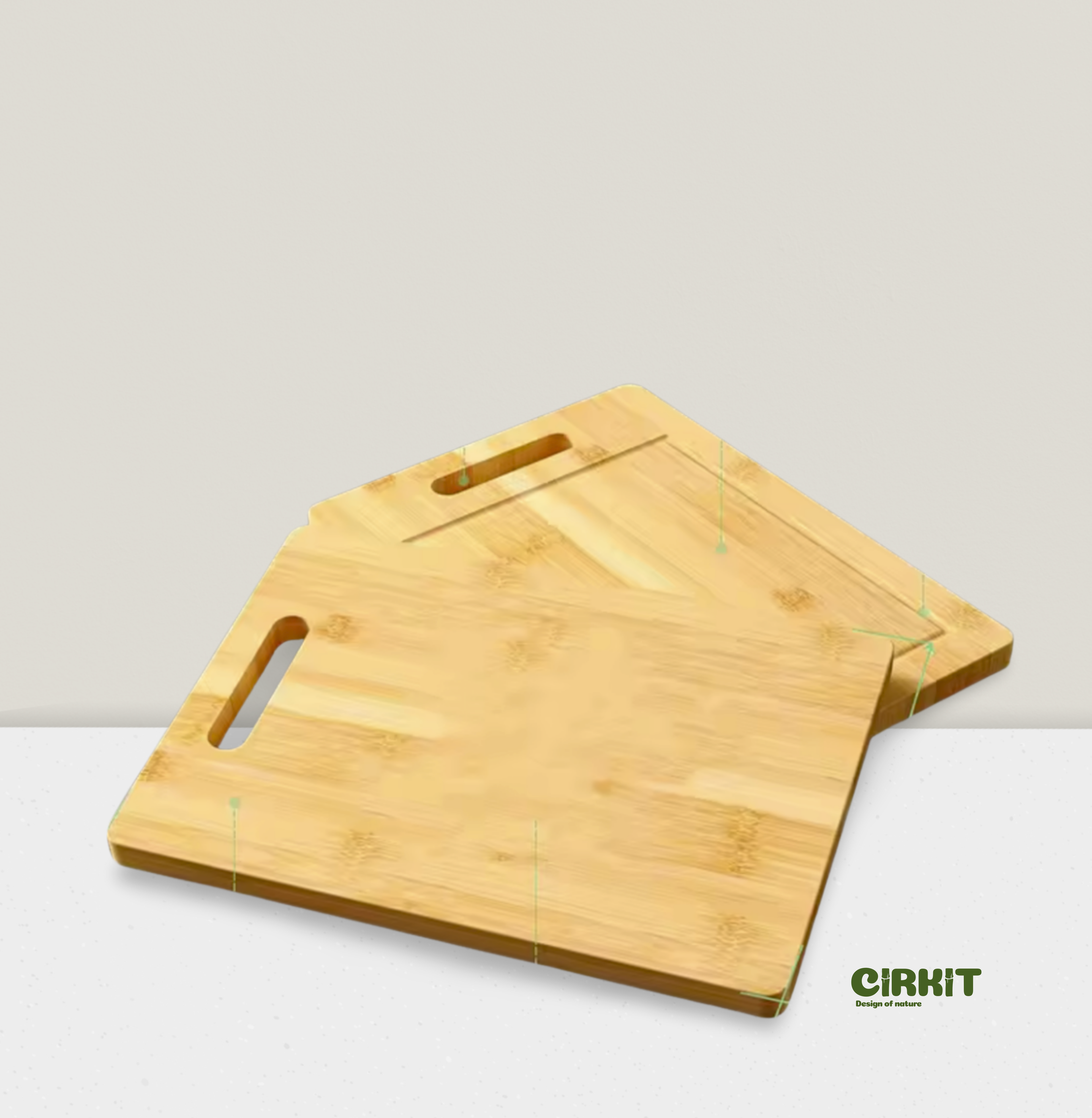 CIRKIT Circular Kitchenware - Bamboo Cutting Board