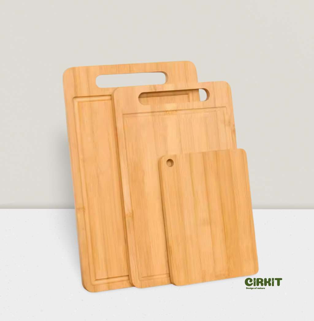 CIRKIT Circular Kitchenware - Bamboo Cutting Board (Large)